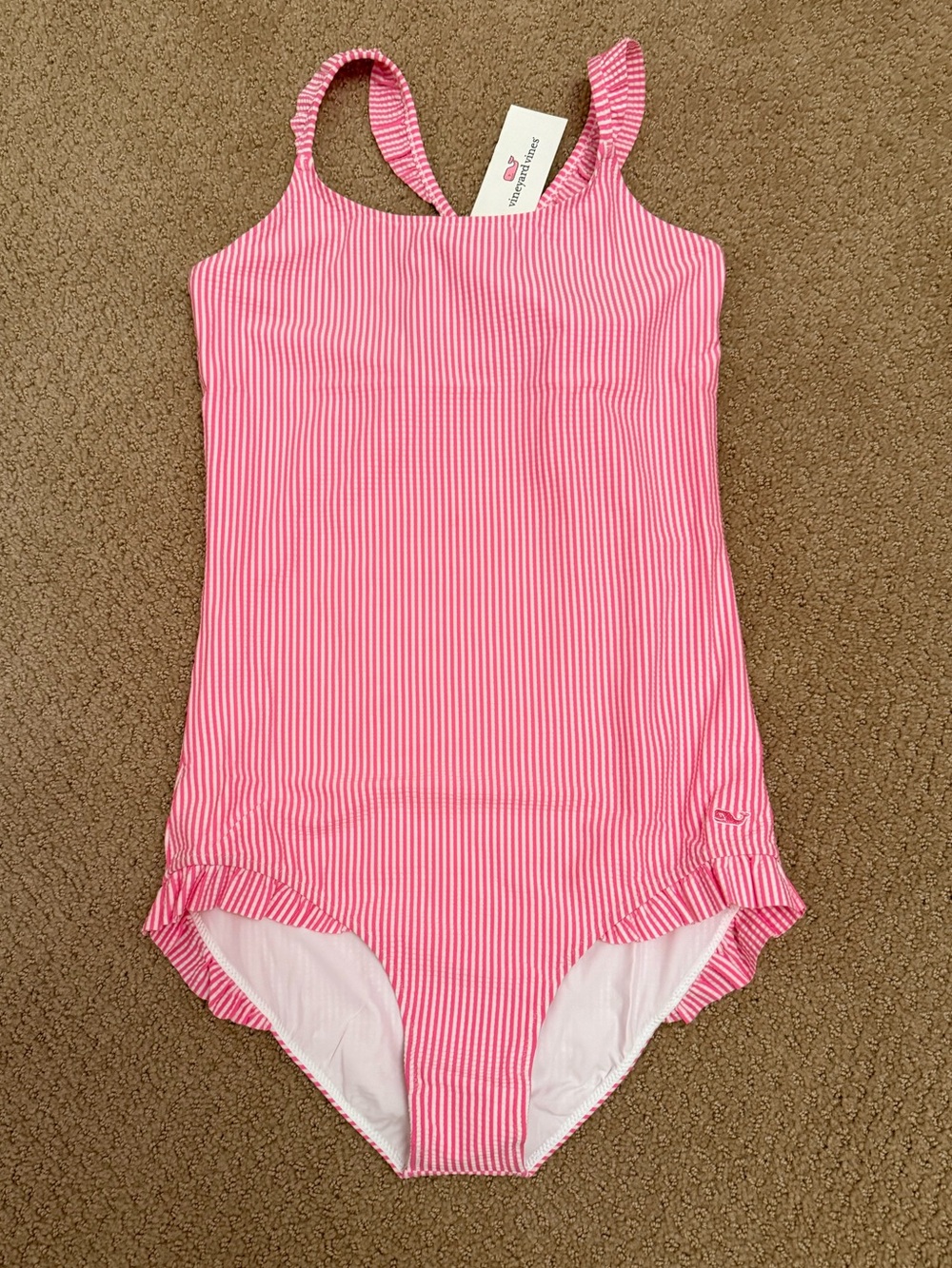 NWT. Vineyard Vines girls swimsuit. Size large (16)